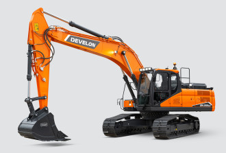 Kettenbagger Doosan DX 255 NLC-7  OQ 70/55 Oilquick 
