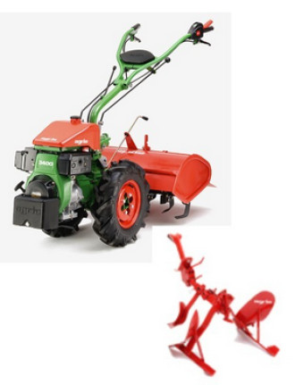 Agria 3400 Einachsschlepper mit Winkeldrehpflug 