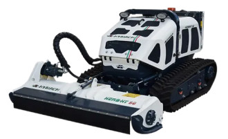 Mähraupe Hymach Herby 50 mit Grasmulchkopf 