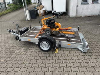 Profi Anhänger 1.8T | Absenkbar | Motorradanhänger