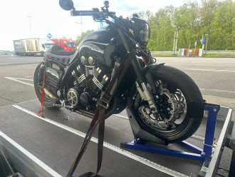 Profi Anhänger 1.8T | Absenkbar | Motorradanhänger