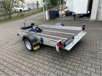 Profi Anhänger 1.8T | Absenkbar | Motorradanhänger Karlsruhe