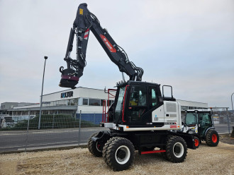 HIDROMEK HMK150 Mobilbagger mit Rototop 