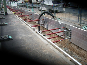 Aluminium Verbau Ischebeck 