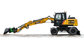 SANY SY155W Mobilbagger Ingolstadt