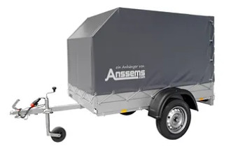 Anhänger Pritsche Plane Ges.-Gew. 750 kg  Anhänger: WX Ingolstadt