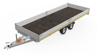 Autotransportanhäger mit Verladeschinen Ges. Gew. 3.500 kg Anhänger: 5M Ingolstadt