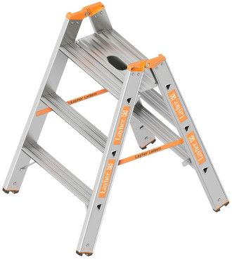 Schwerlasttritt 2x3 Stufen Treppenleiter 