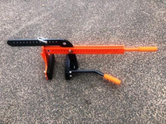 L-Steinzange Winkelelemente von 20-400 mm Stärke, Tragkraft 320 kg Anbaugerät 