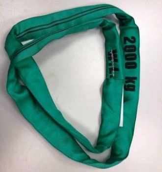 Rundschlinge Endloshebeband 2t 2m/1m Grün 