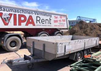 PKW Tandemanhänger 4mx2m Ges.-Gew. 2600 kg Nutzlast 1820 kg Solingen
