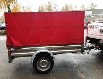 Anhänger Einachser mit Plane Ges.-Gew. 850 kg Nutzlast 690 kg 