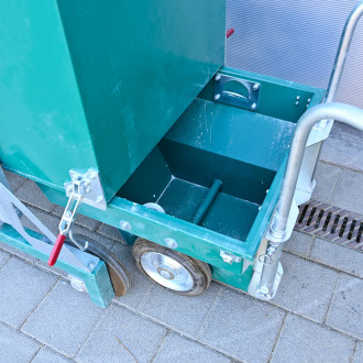 Kugelstrahlmaschine MODUL 200XL und Filteranlage TORNADO B, Klasse M inkl. Magnetwagen 70cm, Fa. Contec