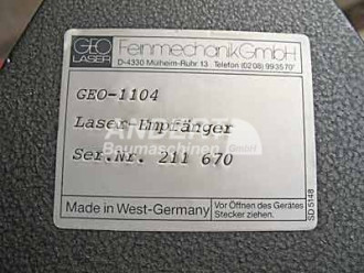 Lasersteuerung Empfänger Geo