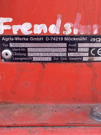 Agria Mähraupe Ferngesteuert 9600-80