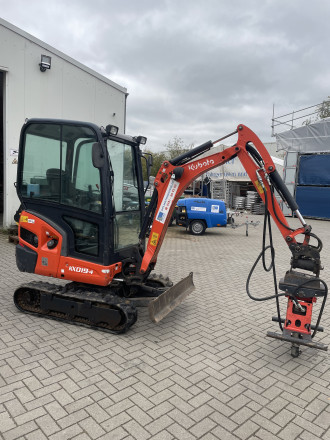 Bagger Kubota KX019