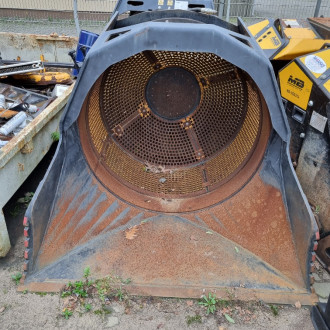 MB Crusher LS 170 mit Siebeinsatz 20mm MB209701 Siebtrommel