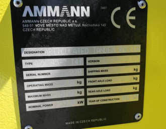 Tandemwalze AMMANN ARX45-2 T4F