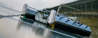 Reinigungsroboter für Solarpanel M1  Photovoltaik Anlagen und Glasdächer