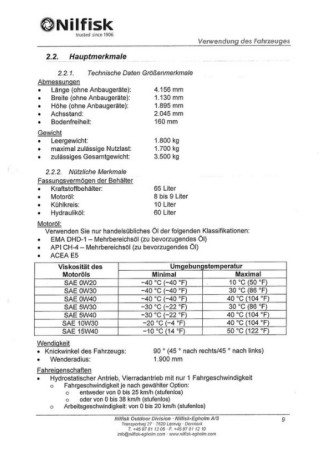 Nilfisk City Ranger 3500 Jungojet Saug Kehrmaschine
