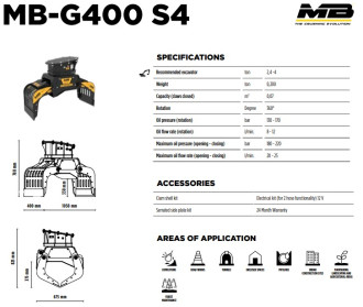Greifer MB-G400 S4