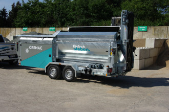 Mobile Siebanlage Gremac e2+