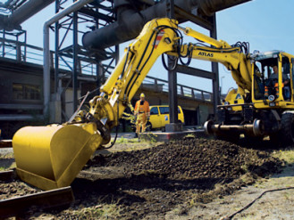 Atlas 1604 ZW Zweiwegebagger
