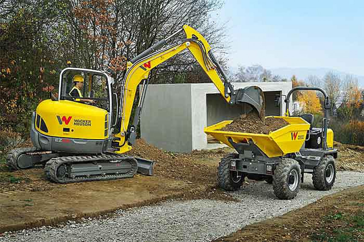 Wacker Neuson EZ 53 Zero Tail Bagger