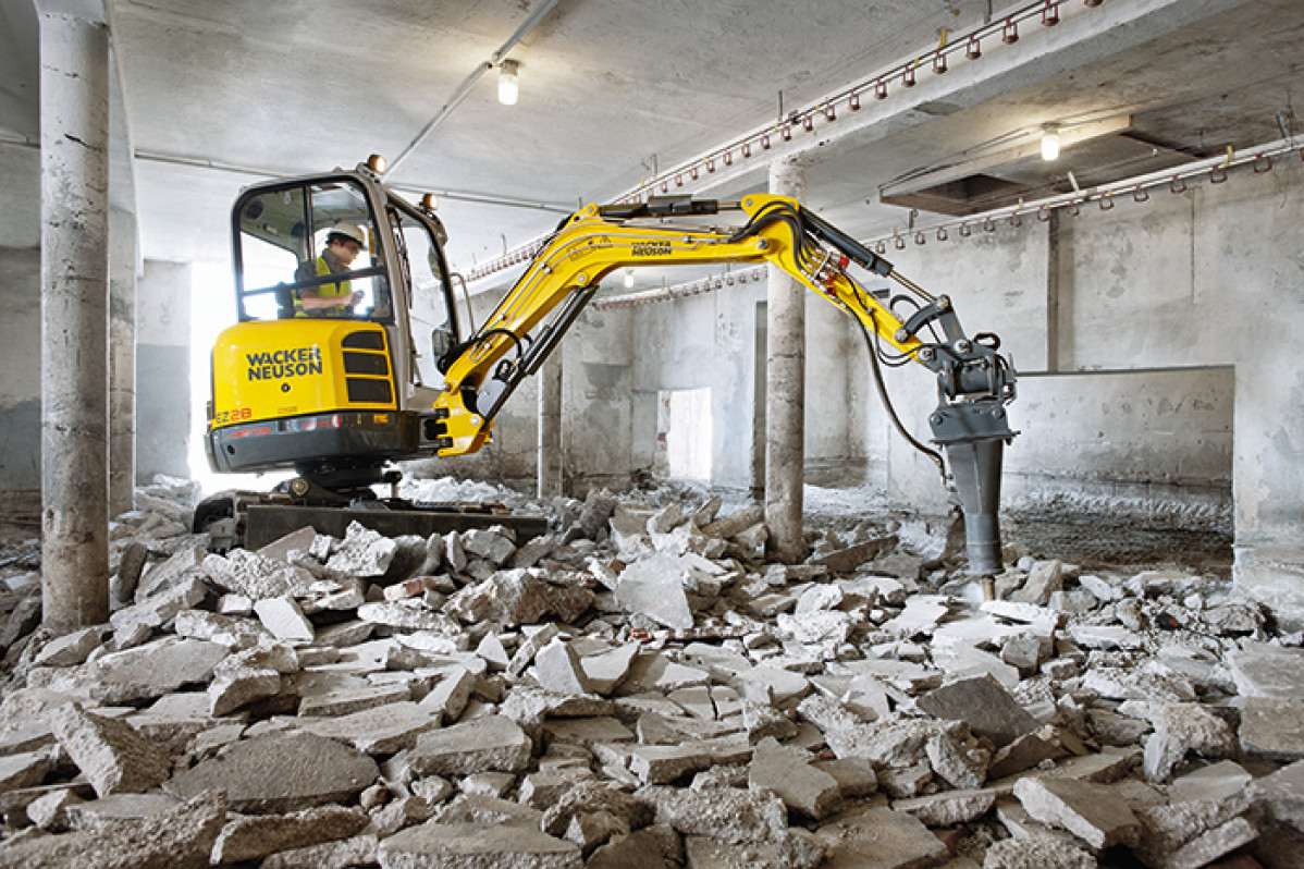 Wacker Neuson EZ 28 Zero Tail 