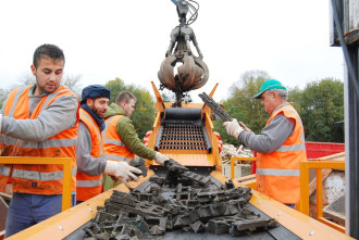 STAUSS 2020 plus Container Sortieranlage - fabriksneu