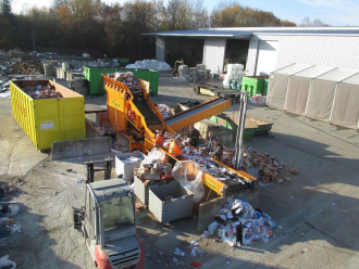 STAUSS 2020 plus Container Sortieranlage - fabriksneu