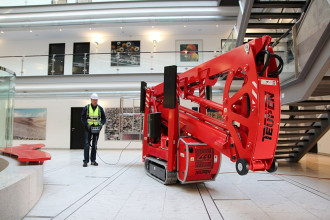 Hebebühne | Raupenarbeitsbühne TEUPEN LEO 18 GT PLUS | ***18 METER*** Seevetal
