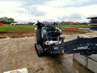 Raupenmobiler Backenbrecher | Brechanlage bis zu 80 t/h