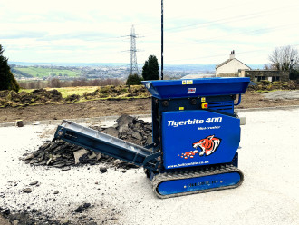 Raupenmobile Brechanlage | Minibrechanlage | Minibrecher bis zu 8 t/h