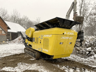 Backenbrecher auf Raupenfahrwerk - bis zu 200 t/h