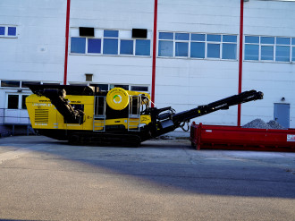 Backenbrecher auf Raupenfahrwerk - bis zu 200 t/h