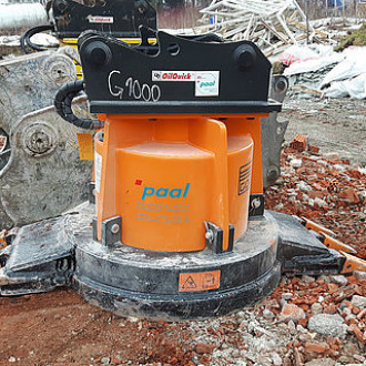 Magnes hydrauliczny GIDA do wyburzeń