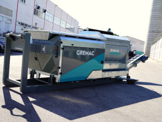 Trommelsiebmaschine | Mobile Trommelsiebanlage Radmobil