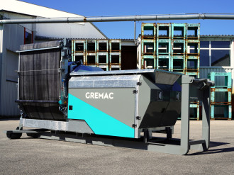 Trommelsiebmaschine | Mobile Trommelsiebanlage Radmobil