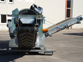 Trommelsiebmaschine | Mobile Trommelsiebanlage Radmobil