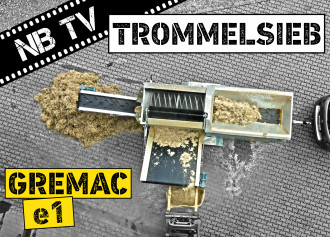 Trommelsiebmaschine | Mobile Trommelsiebanlage Radmobil