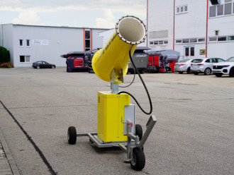 Nebelkanone  | Staubbindeanlage | Staubbekämpfung | Reduzierte Staubbildung