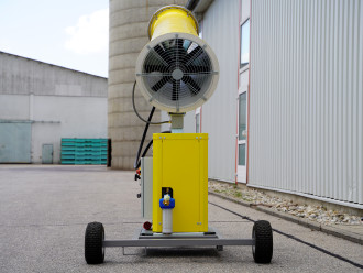 Nebelkanone  | Staubbindeanlage | Staubbekämpfung | Reduzierte Staubbildung