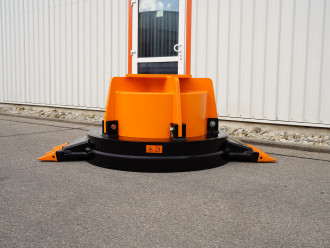 Baggermagnet | Hydraulikmagnet mit Zähnen für Bagger 34 - 40 to