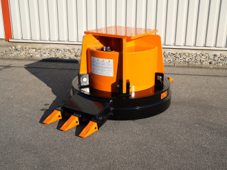Baggermagnet | Hydraulikmagnet mit Zähnen für Bagger 26 - 32 to