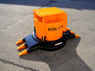 Baggermagnet | Hydraulikmagnet Bagger ab 14 t - mit Zähne