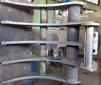 Bagger Roderechen Paal