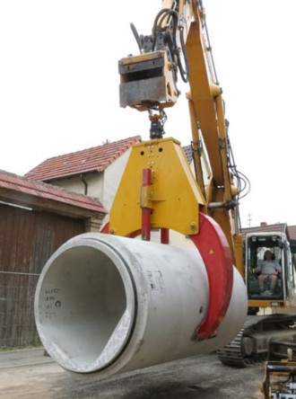 Rohrgreifer hydraulisch DN300–DN1000