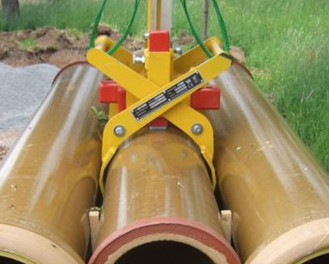 Rohrgreifer mechanisch Bagger Anbaugerät  