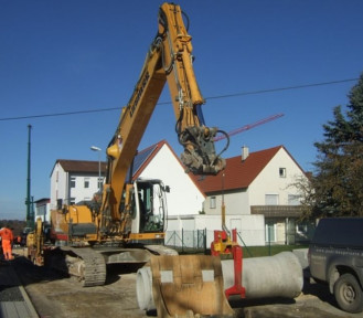 Kanal Rohrgreifer mechanisch Multifix DN300 – DN800
